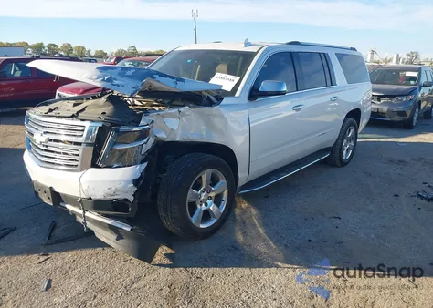 2016 Chevrolet Suburban Ltz из США, поврежденный, VIN 1GNSCJKC9GR245339